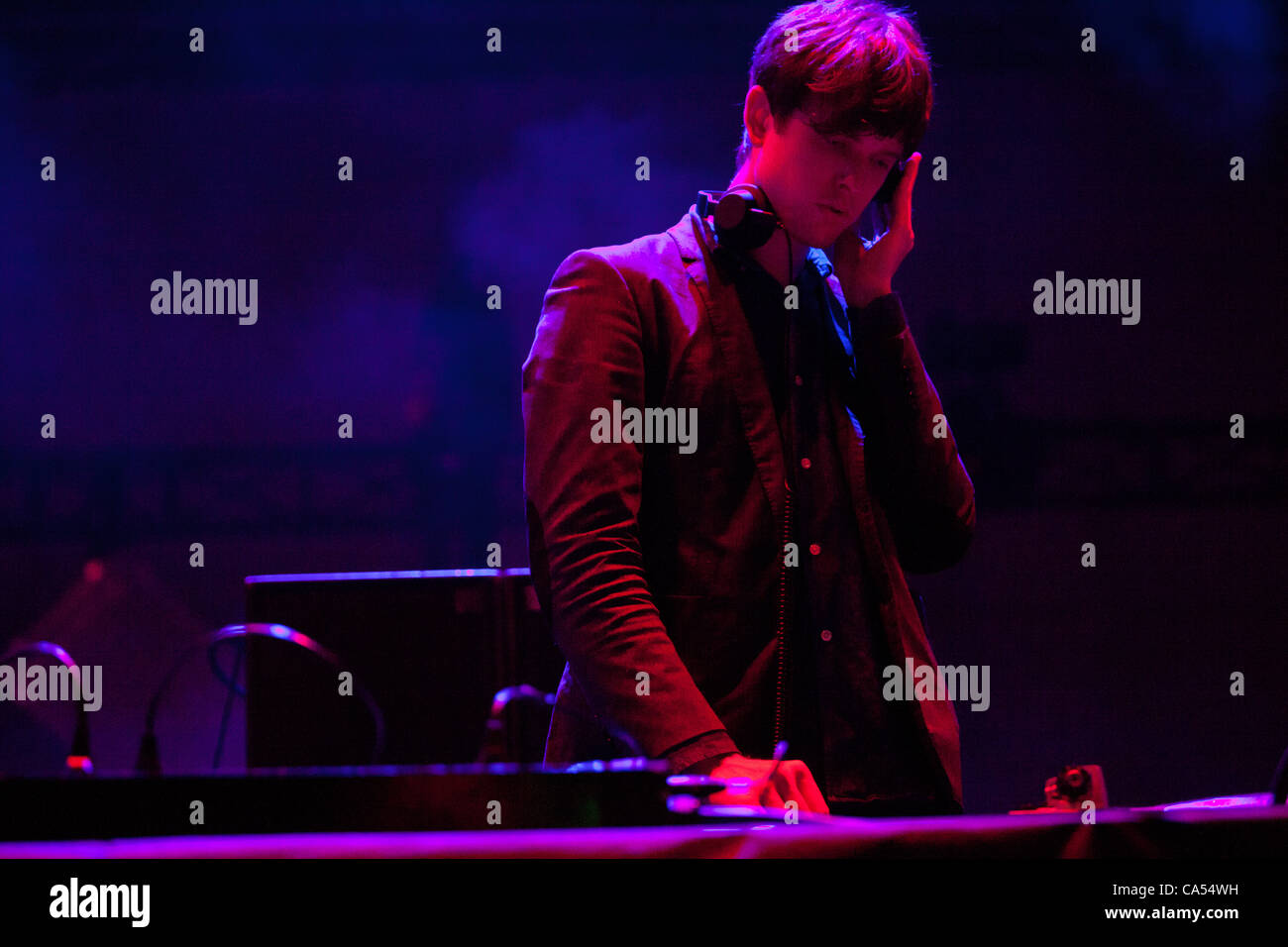 James Blake Stockfoto