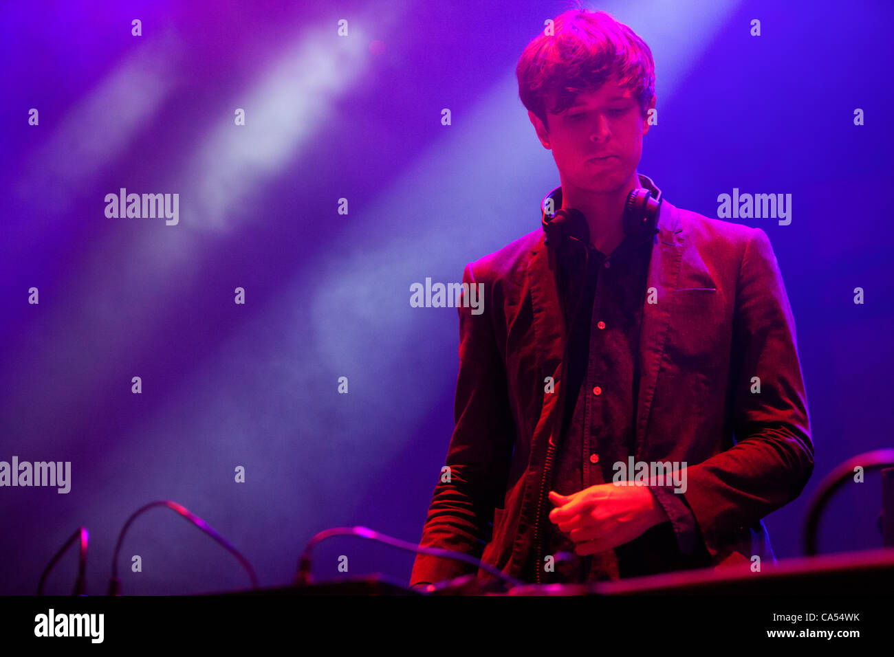 James Blake Stockfoto