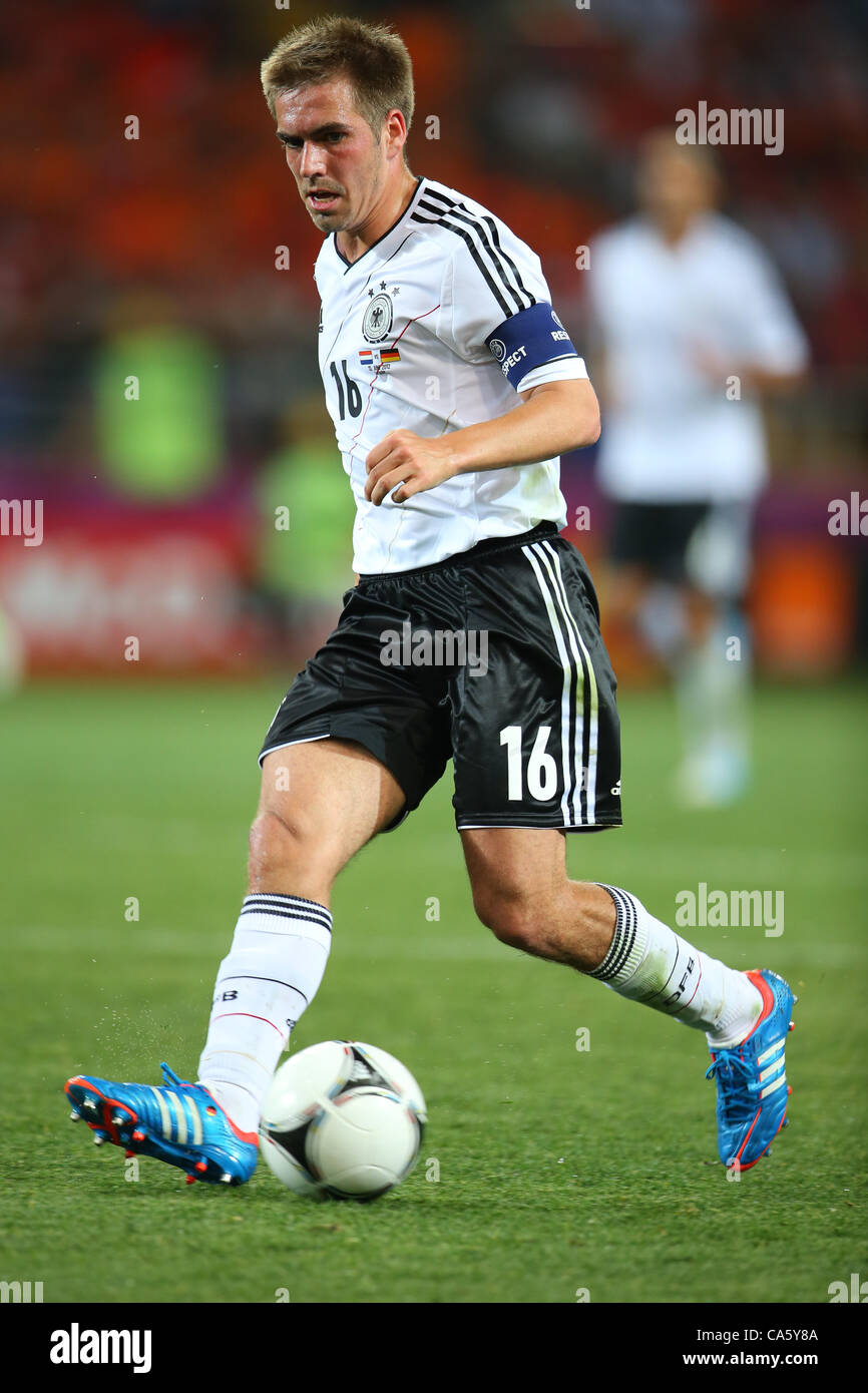 PHILIPP LAHM Deutschland EURO 2012 METALIST Stadion Charkow UKRAINE UKRAINE 13. Juni 2012 Stockfoto