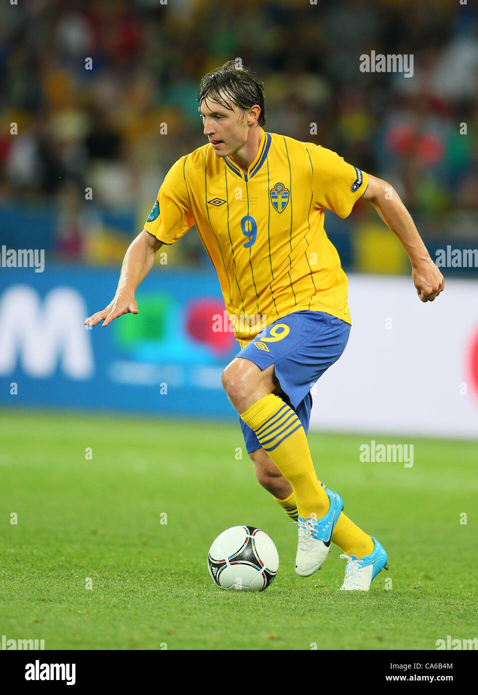 KIM KÄLLSTRÖM SWEDENEURO 2012 Olympiastadion Charkow UKRAINE UKRAINE 15. Juni 2012 Stockfoto