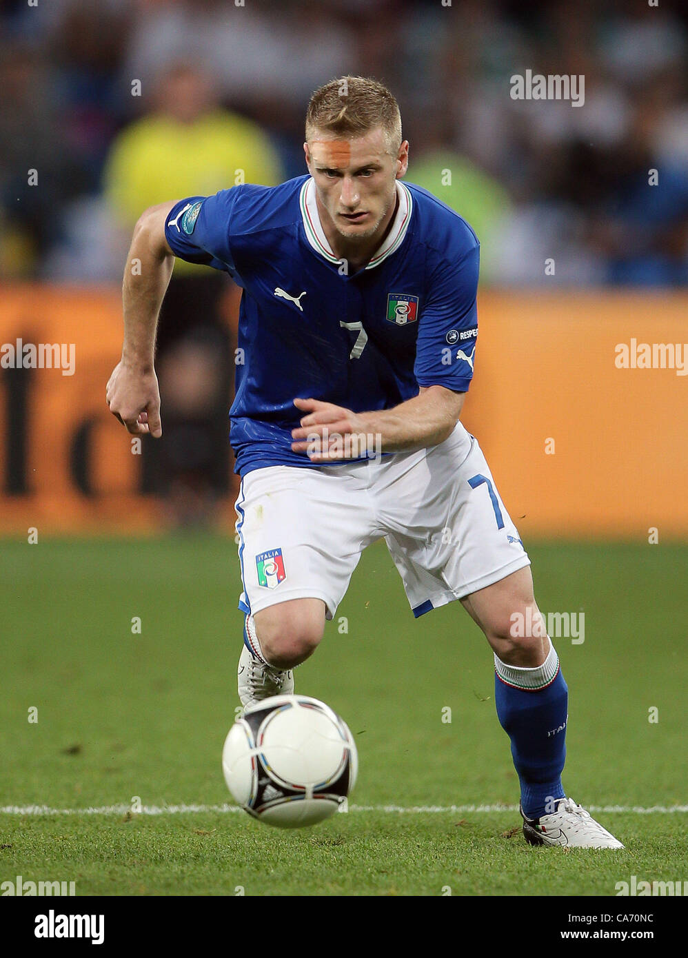 IGNAZIO ABATE Italien städtische Stadion POZNAN Polen 18. Juni 2012 Stockfoto