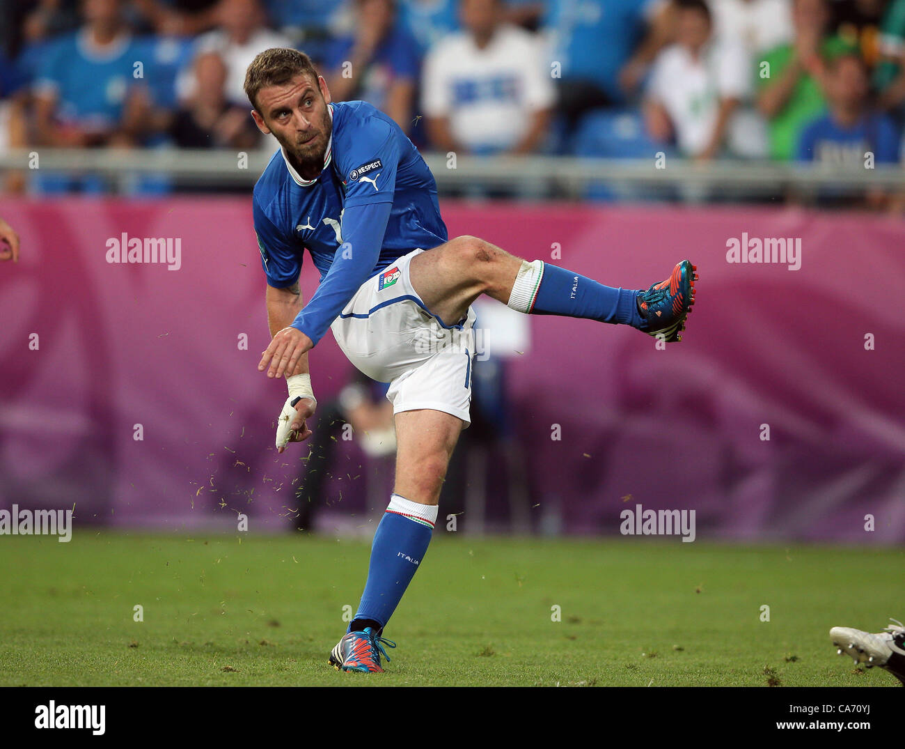 DANIELE DE ROSSI Italien städtische Stadion POZNAN Polen 18. Juni 2012 Stockfoto