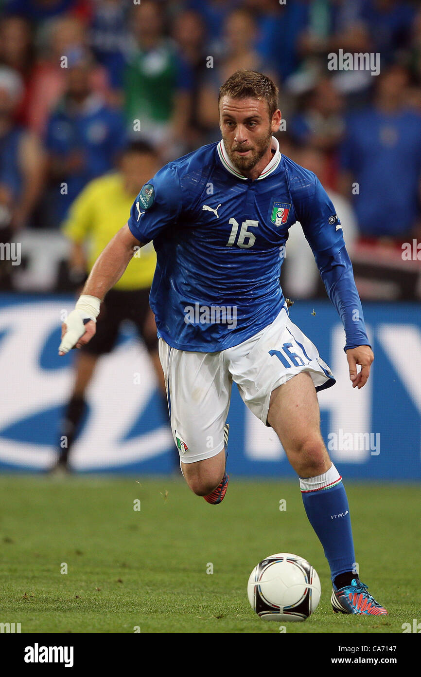 DANIELE DE ROSSI Italien städtische Stadion POZNAN Polen 18. Juni 2012 Stockfoto