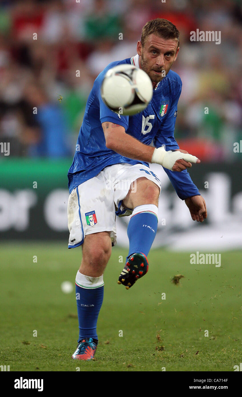 DANIELE DE ROSSI Italien städtische Stadion POZNAN Polen 18. Juni 2012 Stockfoto