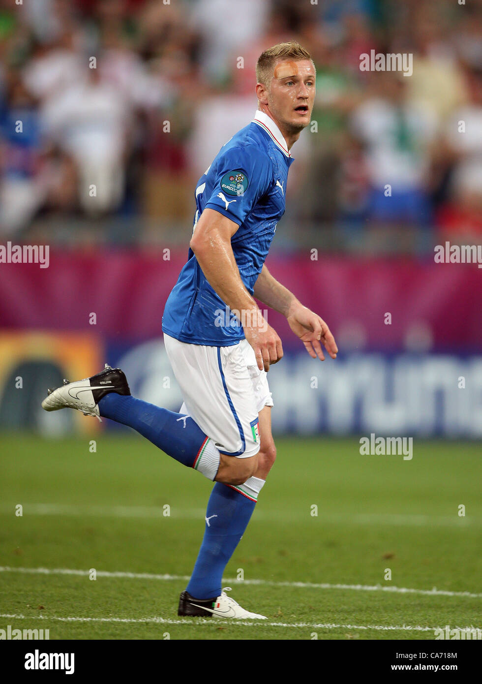 IGNAZIO ABATE Italien städtische Stadion POZNAN Polen 18. Juni 2012 Stockfoto