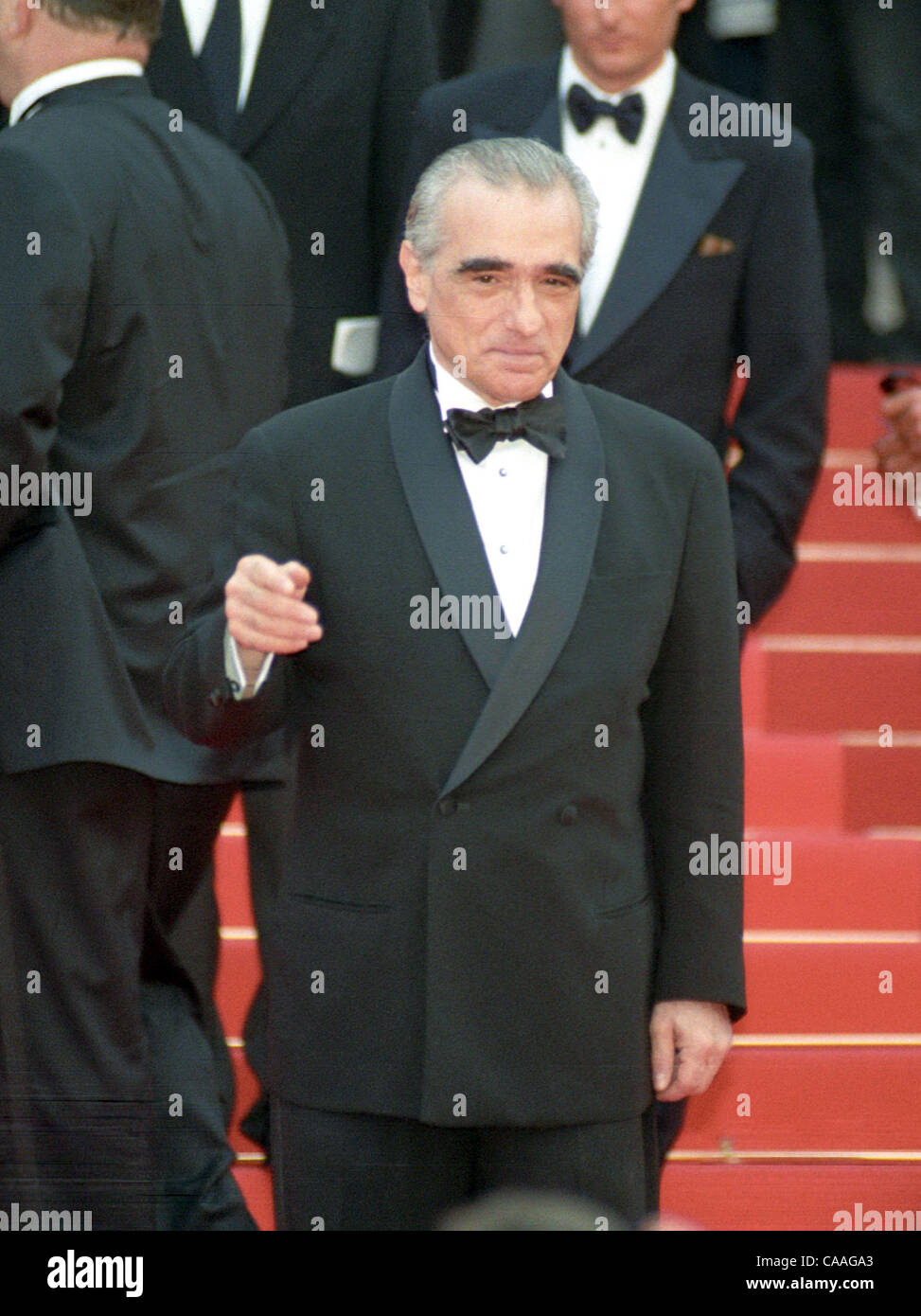 17. Mai 2003; CANNES, CÔTE D ' AZUR, FRANKREICH; MARTIN SCORSESE bei Gangs of New York Premiere obligatorisch Credit: Foto von Frederic Injimbert/ZUMA Press. (©) Copyright 2003 von Frederic Injimbert Stockfoto