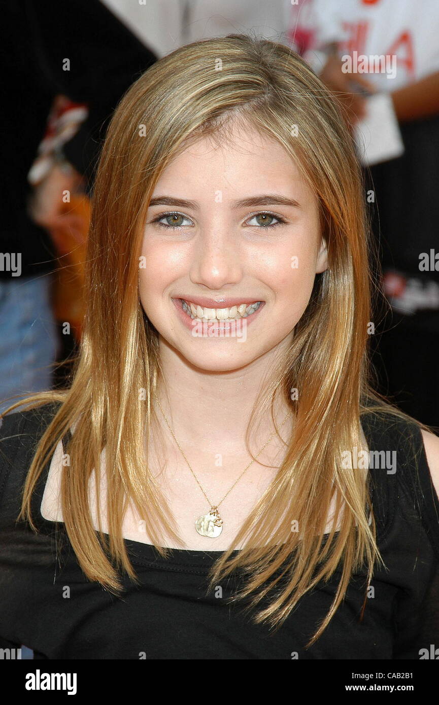 3. April 2004 vergibt - Hollywood, Kalifornien, USA - Emma Roberts in der Nickelodeon 17. Annual Kids' Choice an UCLA Pauley Pavilion. Stockfoto
