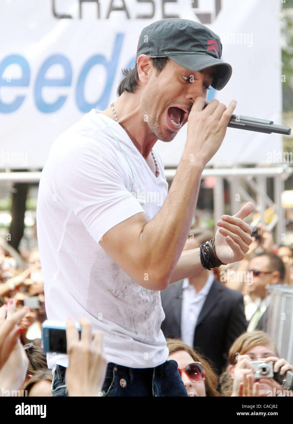 16. Juli 2010 führt New York, New York, US Sänger ENRIQUE IGLESIAS