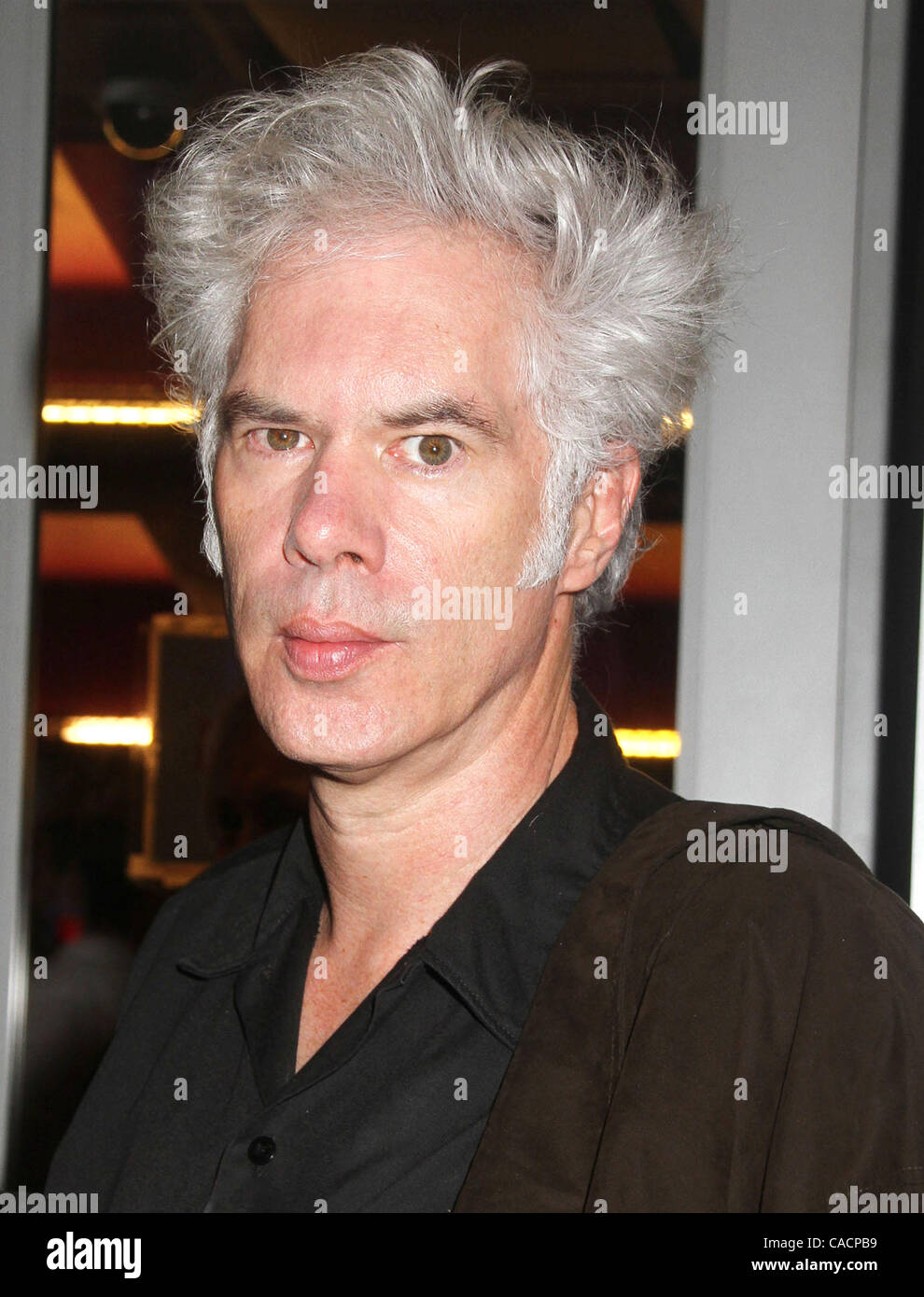 22. September 2010 - New York, New York, US - Regisseur JIM JARMUSCH besucht die New Yorker Premiere von "Howl" an das IFC-Theater statt. (Bild Kredit: Nancy Kaszerman/ZUMApress.com ©) Stockfoto