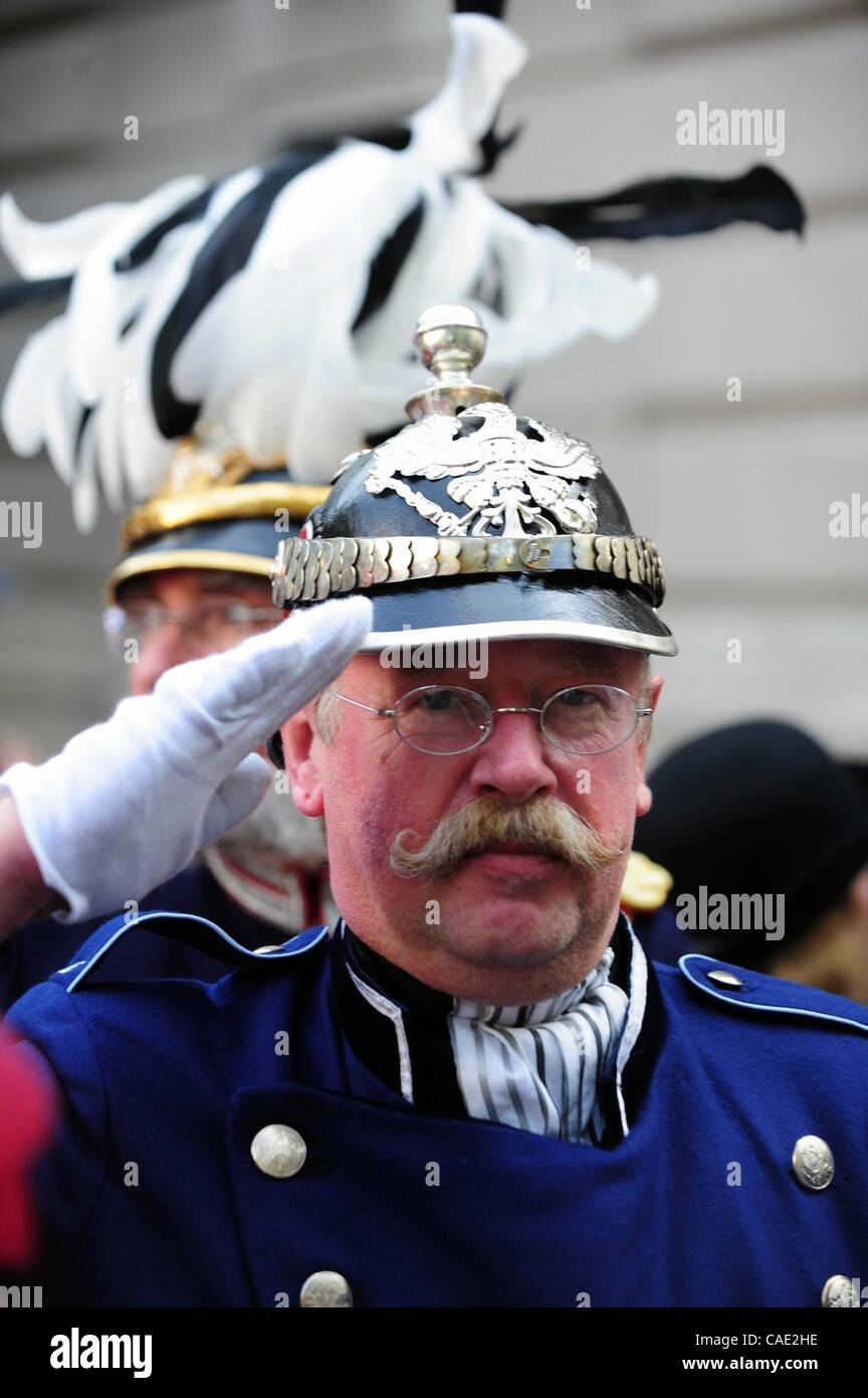 25. September 2010 - Manhattan, New York, USA - 53. Annual German-American Steuben Parade auf der Fifth Avenue. (Bild Kredit: Bryan Smith/ZUMApress.com ©) Stockfoto