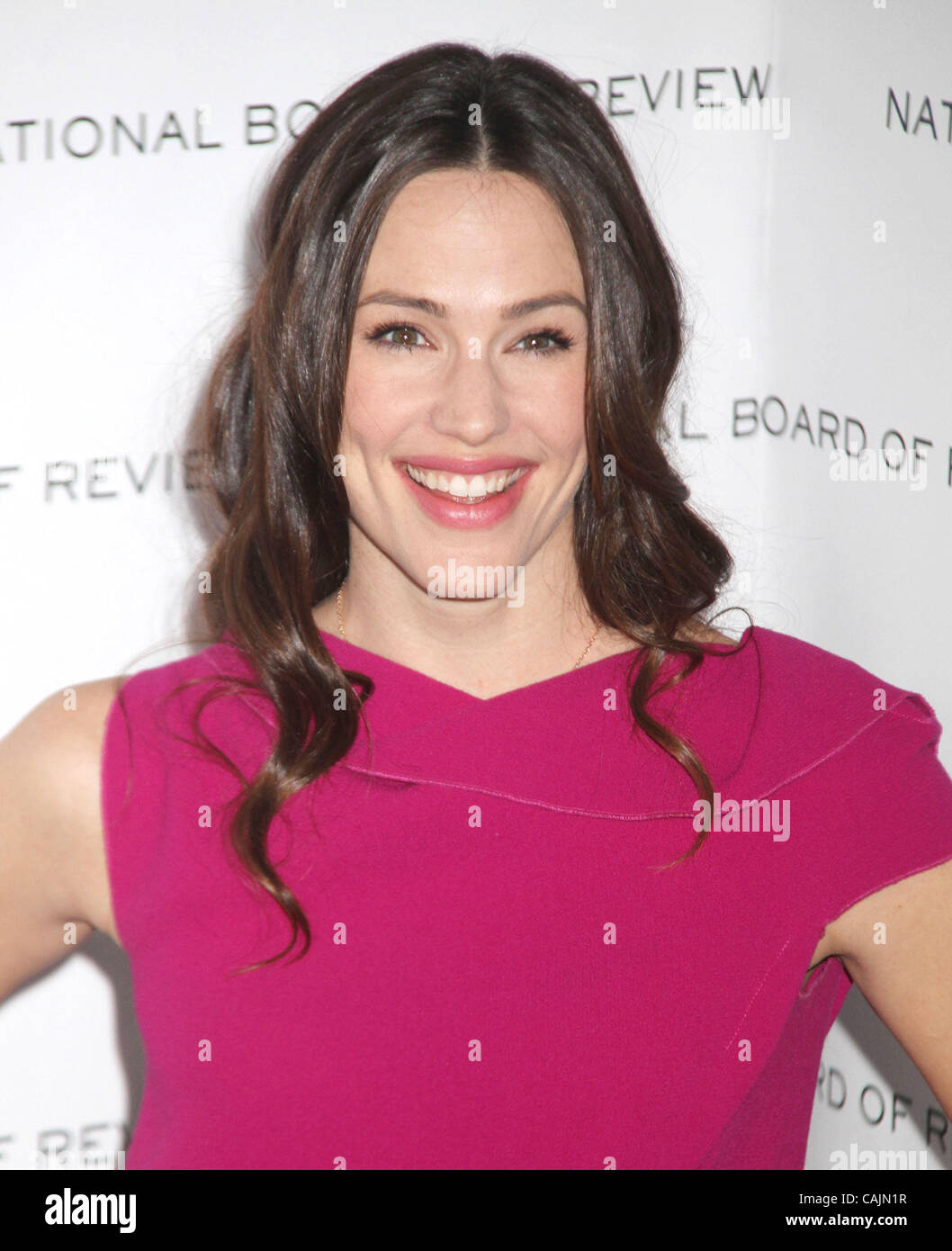 11. Januar 2011 - New York, New York, US - Schauspielerin JENNIFER GARNER besucht der 2011 National Board der Überprüfung der Motion Pictures Awards Gala bei Cipriani 42nd Street statt. (Bild Kredit: Nancy Kaszerman/ZUMAPRESS.com ©) Stockfoto