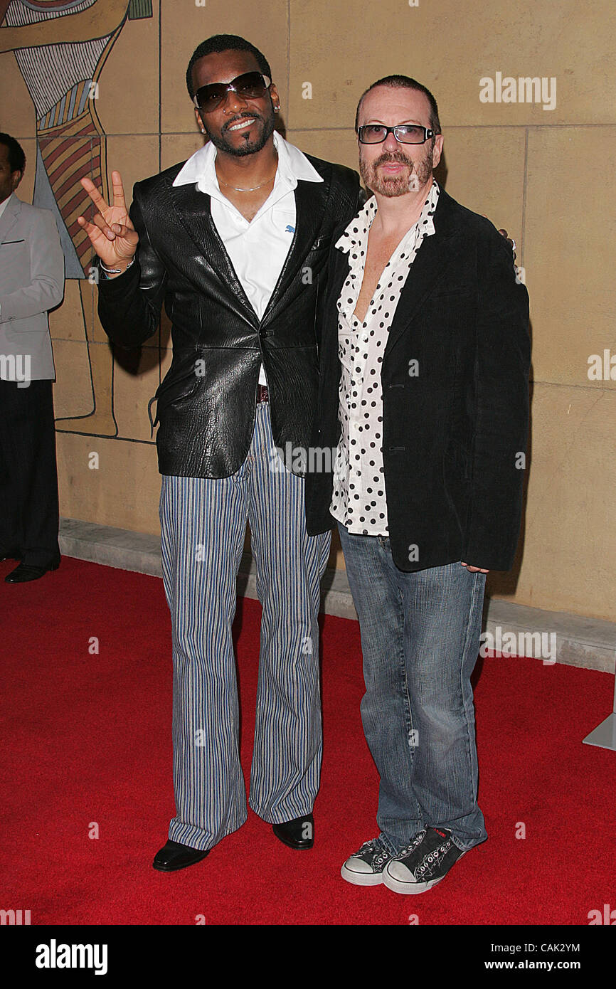 © 2007 Jerome Ware/Zuma drücken Sie MARTIN LUTHER und DAVE STEWART während Ankünfte in einem special Screening von "Across the Universe" statt im ägyptischen Theater in Hollywood, CA Dienstag, 18. September 2007 das ägyptischen Theater in Hollywood, CA Stockfoto