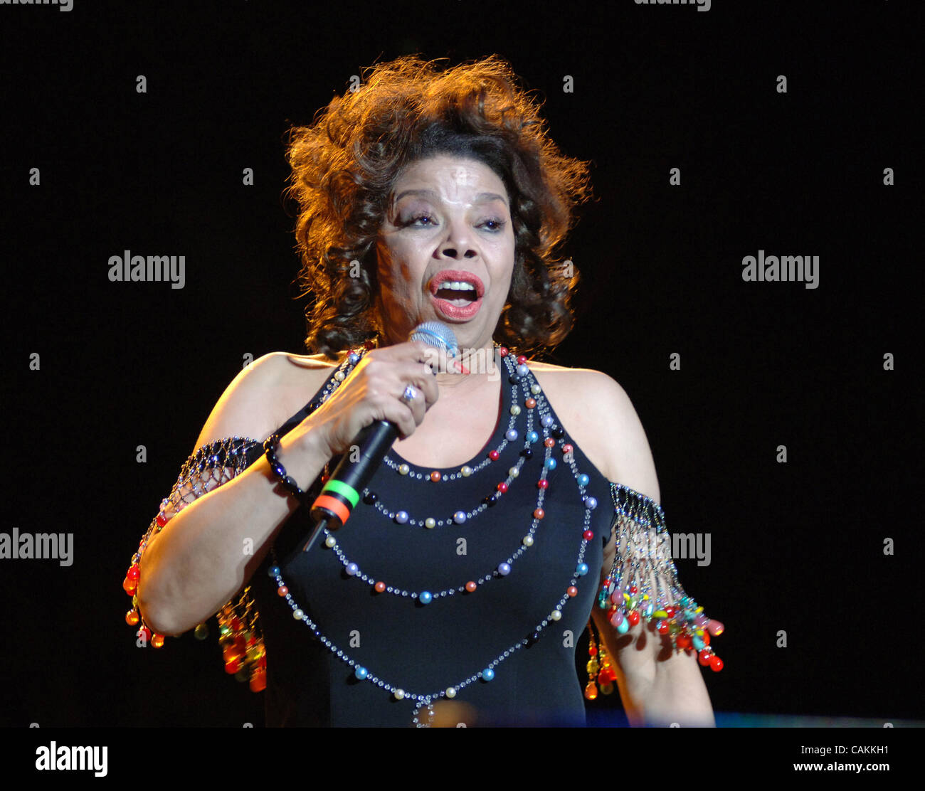 Sep 07, 2007 - Norfolk, VA, USA - R&B alten Schule MILLIE JACKSON setzt den Jahren zurück am Ted konstante Center der Old Dominion University in Norfolk, Virginia. (Kredit-Bild: © Jeff Moore/ZUMA Press) Stockfoto