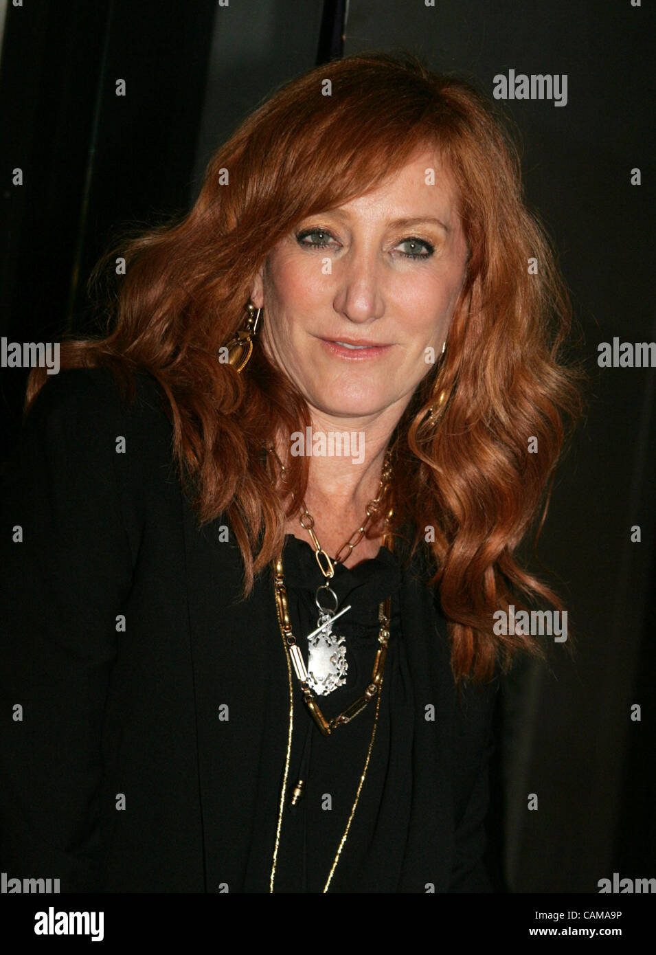 Sep 04, 2007 - New York, NY, USA - Sängerin PATTI SCIALFA auf der Party für Marilyn Minter und ihre Monographie abgehaltenen Tom Ford Flagshipstore.  (Kredit-Bild: © Nancy Kaszerman/ZUMA Press) Stockfoto