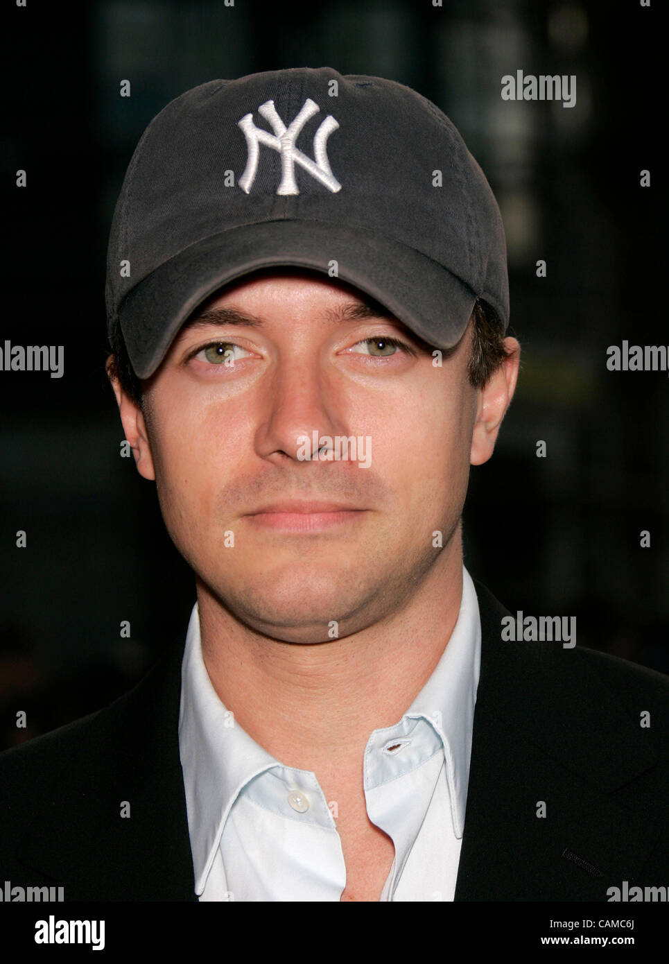Sep 6, 2007 - West Hollywood, Kalifornien, USA - Schauspieler TOPHER GRACE auf der "December Boys" Los Angeles Premiere anlässlich der Directors Guild of America. (Kredit-Bild: © Lisa O'Connor/ZUMA Press) Stockfoto
