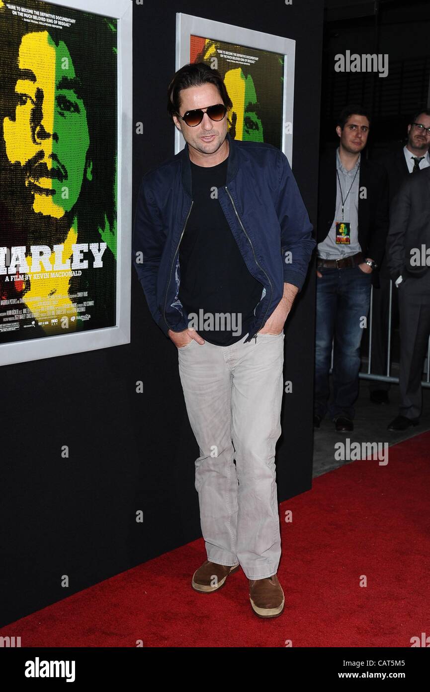 Luke Wilson im Ankunftsbereich für MARLEY Premiere, ArcLight Cinerama Dome, Los Angeles, CA 17. April 2012. Foto von: Tony Gonzalez/Everett Collection Stockfoto
