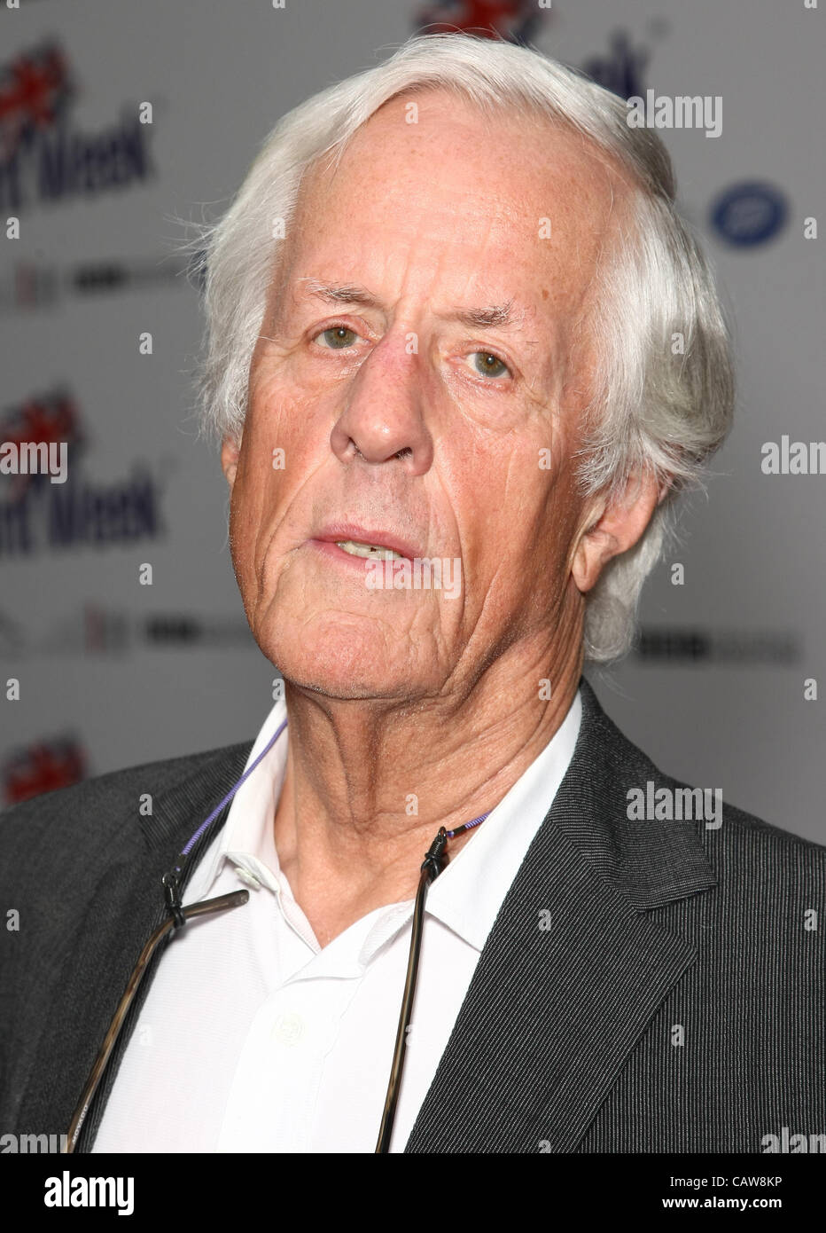 MICHAEL APTED BRITWEEK 2012 Start LOS ANGELES Kalifornien USA 24 April 2012 Stockfoto