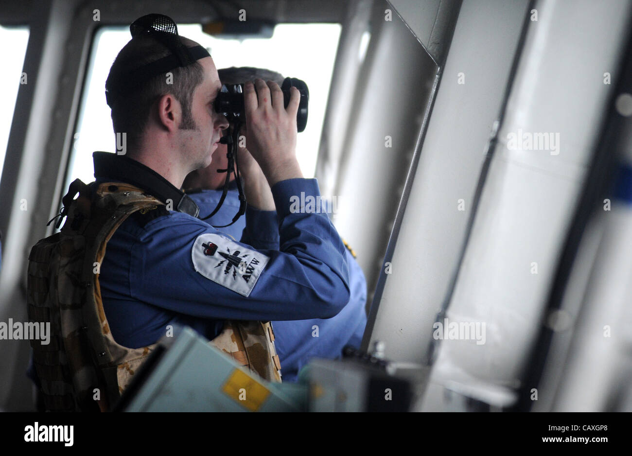 HMS Bulwark, Royal Navy Flaggschiff, England, UK Stockfoto