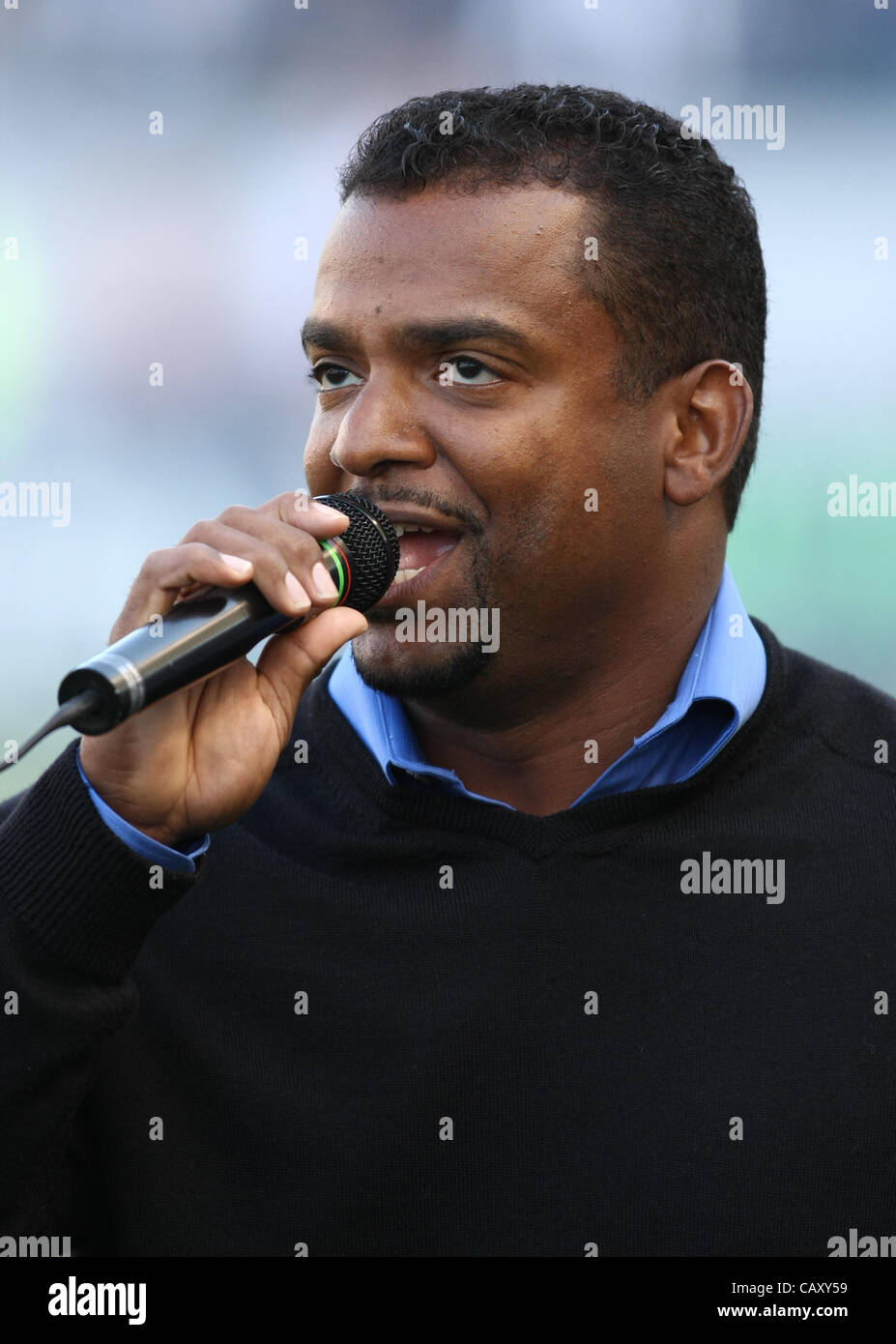 ALFONSO RIBEIRO Promis bei LA GALAXY V NEW YORK RED BULLS MLS Spiel CARSON LOS ANGELES Kalifornien USA 5. Mai 2012 Stockfoto