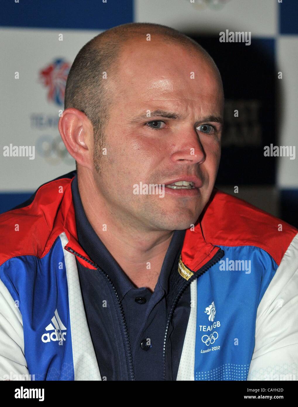 LORDS CRICKET GROUND, LONDON, UK, Mittwoch. 05.09.2012. Alan will (Team GB). 6 Bogenschützen für Team GB angekündigt. Stockfoto