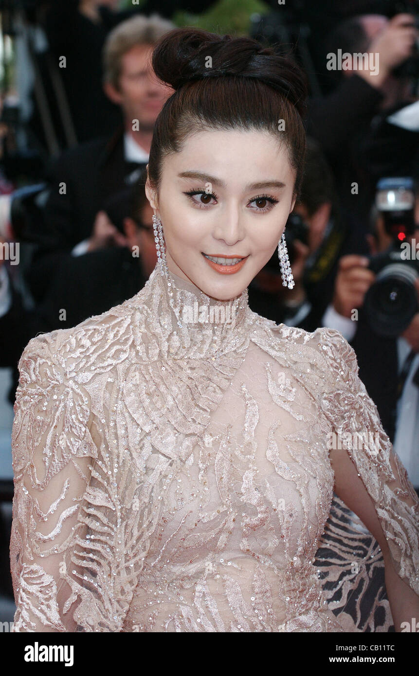 17. Mai 2012 - Cannes, Frankreich - CANNES, Frankreich - Mai 17: Fan Bing Bing besucht die "De Rouille et D'os' Premiere. (Kredit-Bild: © Friedrich Injimbert/ZUMAPRESS.com) Stockfoto