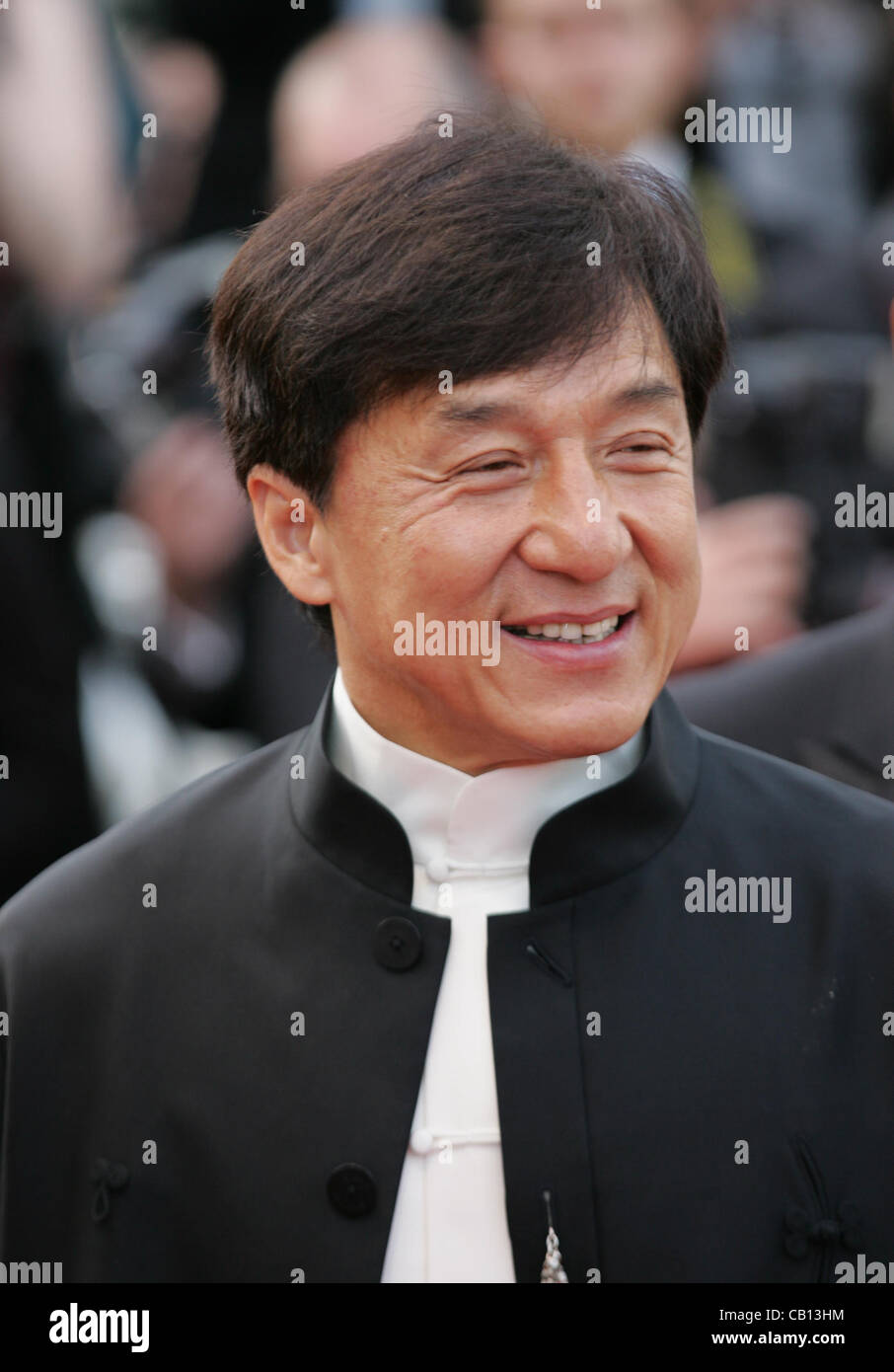 Cannes, Frankreich, 17.05.2012: Jackie Chan attends'De Rouille et D'os' Premiere - 65th Annual Cannes Filmfestival im Palais des Festivals Stockfoto