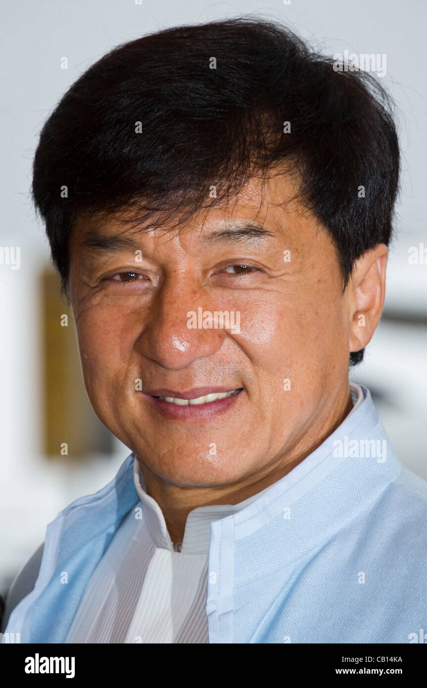 Jackie Chan (Schauspieler/Produzent/Regisseur) beim Fototermin für den Film "Chinese Zodiac" 65. Cannes Film Festival 2012 Carlton Hotel, Cannes, Frankreich Freitag, 18. Mai 2012 Stockfoto