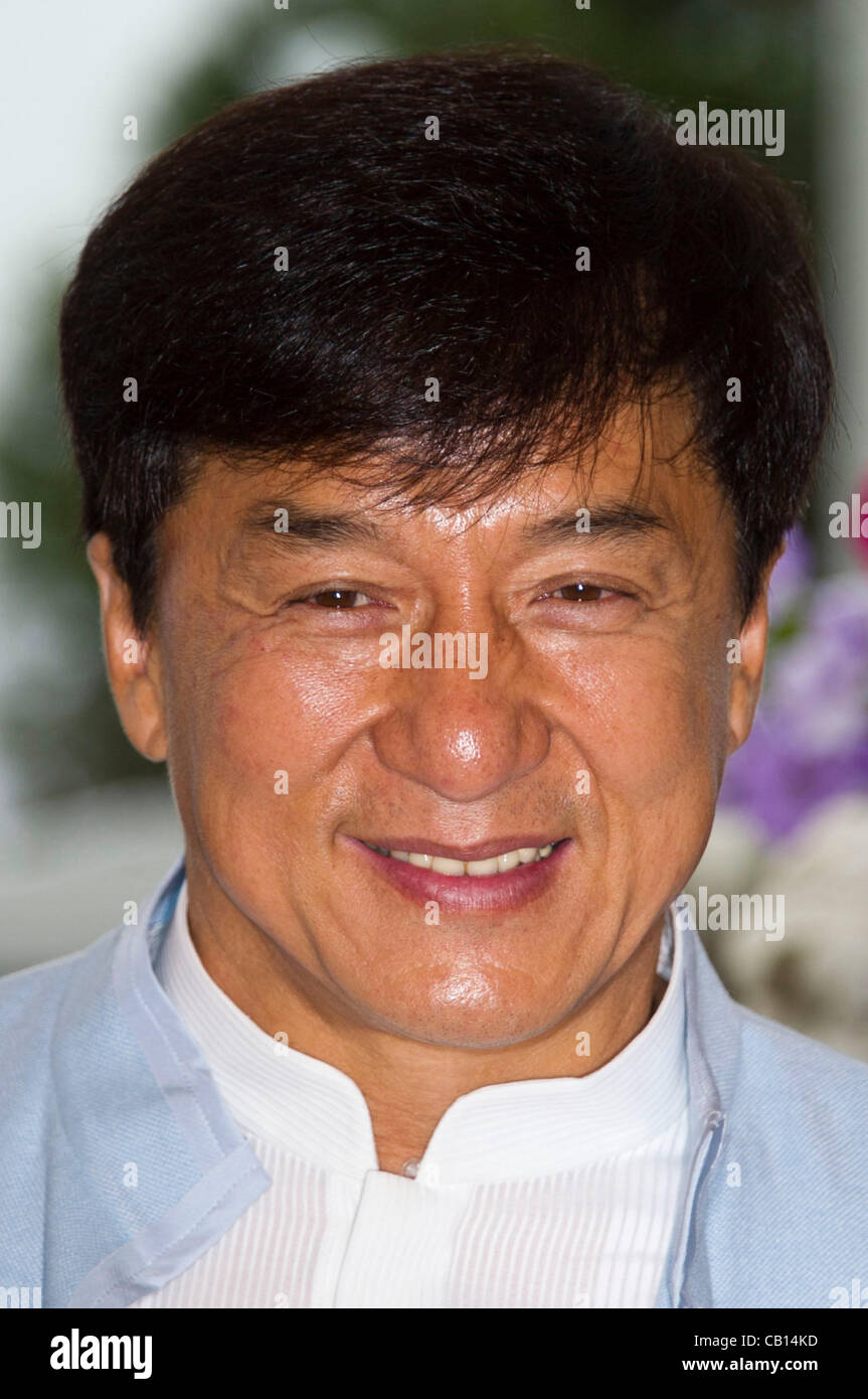 Jackie Chan (Schauspieler/Produzent/Regisseur) beim Fototermin für den Film "Chinese Zodiac" 65. Cannes Film Festival 2012 Carlton Hotel, Cannes, Frankreich Freitag, 18. Mai 2012 Stockfoto