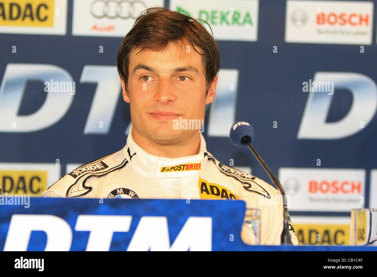 19.05.2012. Brands Hatch Raceway, Kent, England. DTM Tourenwagen-Meisterschaften, Tag qualifizieren. Stockfoto