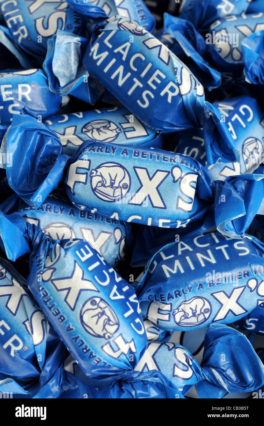 Fox Glacier Mints Stockfoto