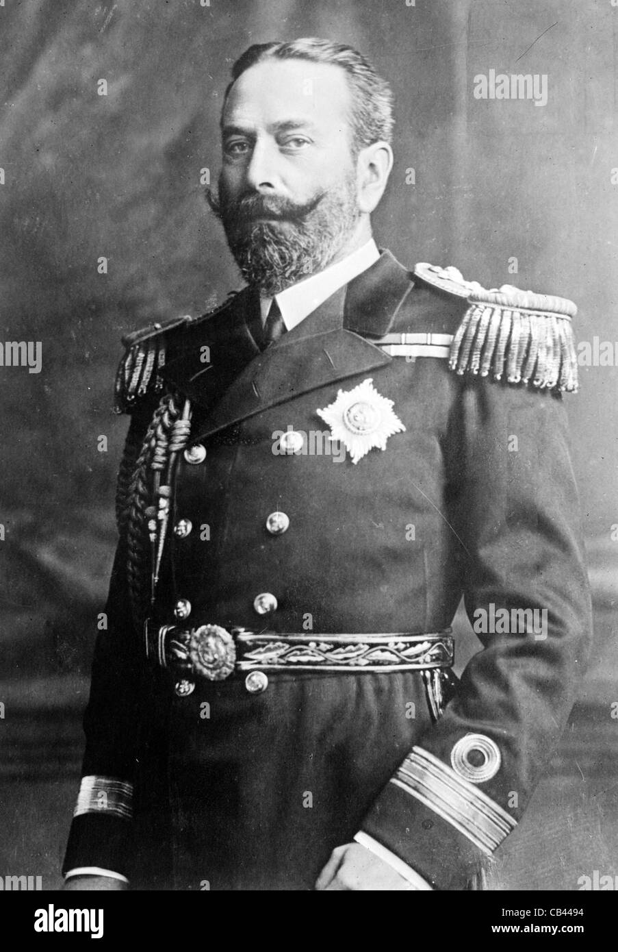 Louis Alexander Mountbatten, ehemals Prinz Louis Alexander von Battenberg, war ein deutscher Prinz im Zusammenhang mit der britischen Königsfamilie. Stockfoto