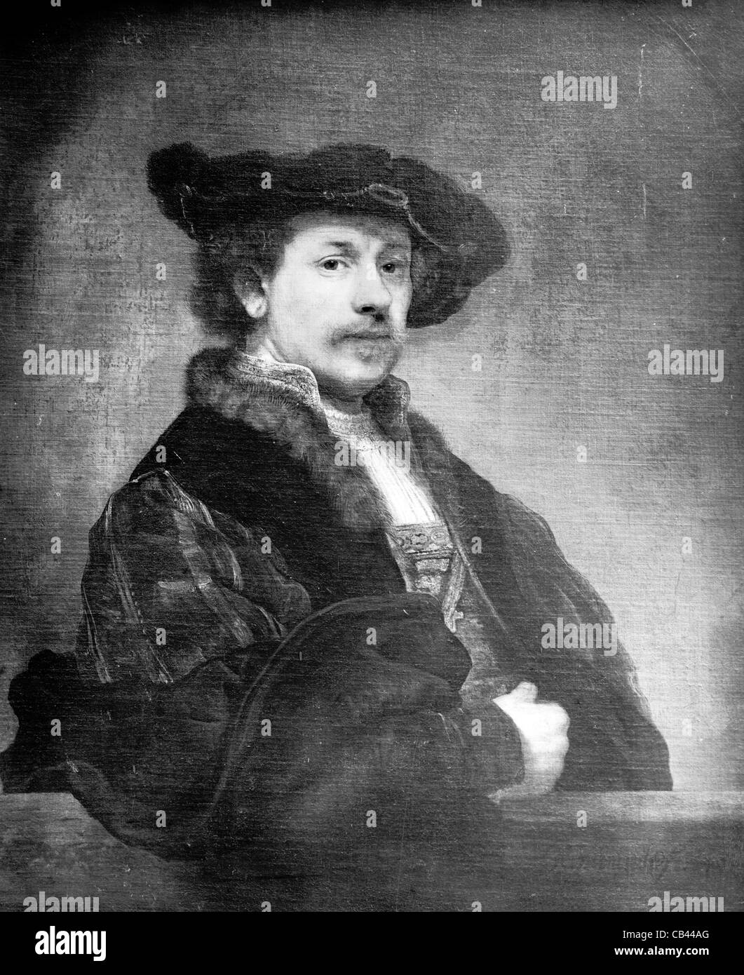 Rembrandt, Rembrandt Harmenszoon van Rijn Stockfoto