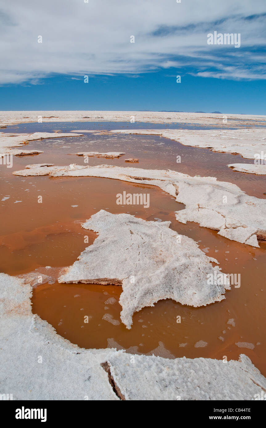 Salar de Uyuni Stockfoto