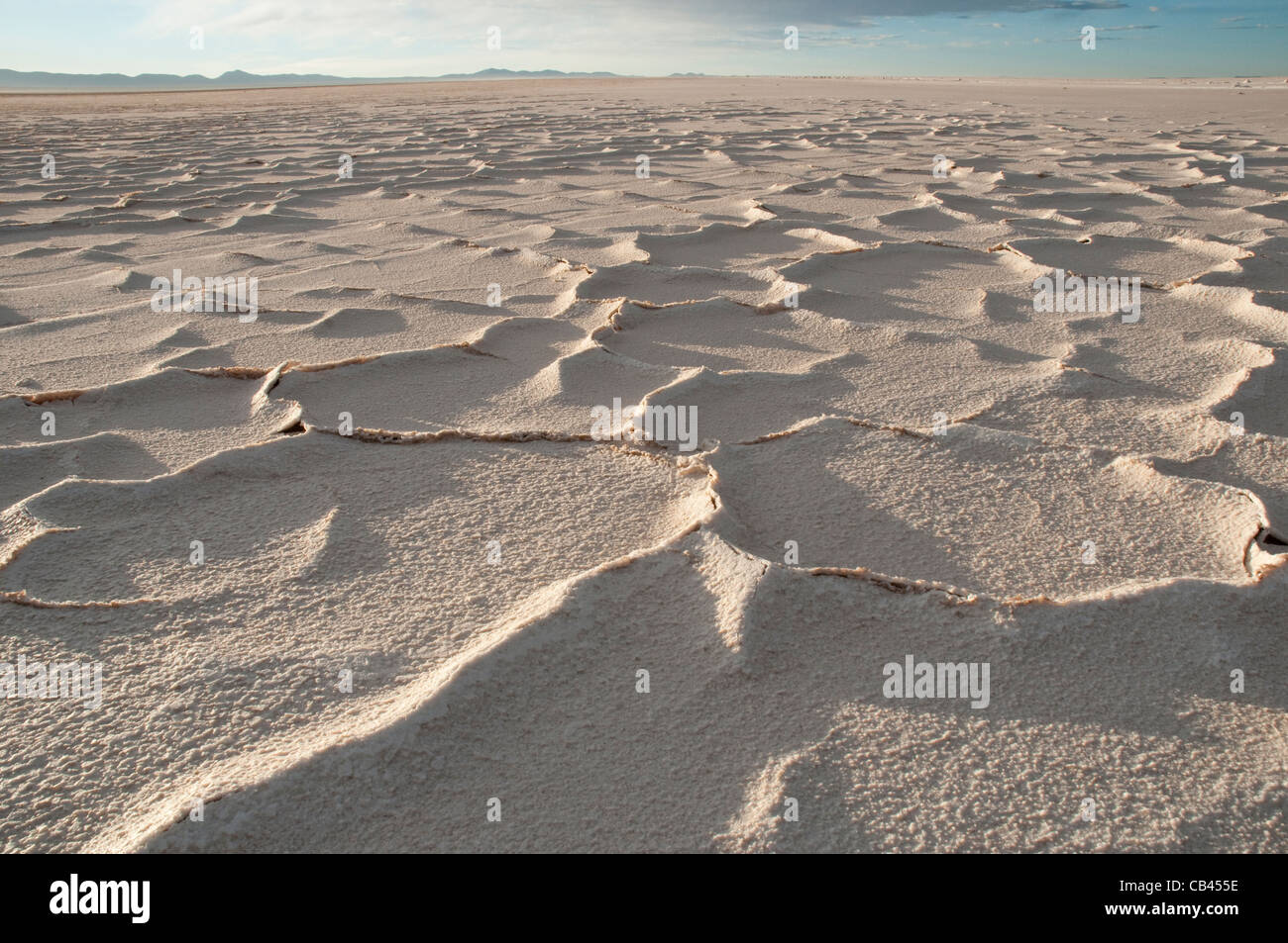 Salar de Uyuni Stockfoto