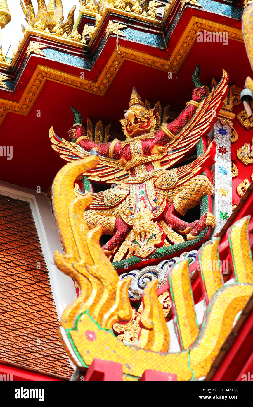 Wat Seekan buddhistischen Tempel in der Nähe, Bangkok, Thailand. Stockfoto