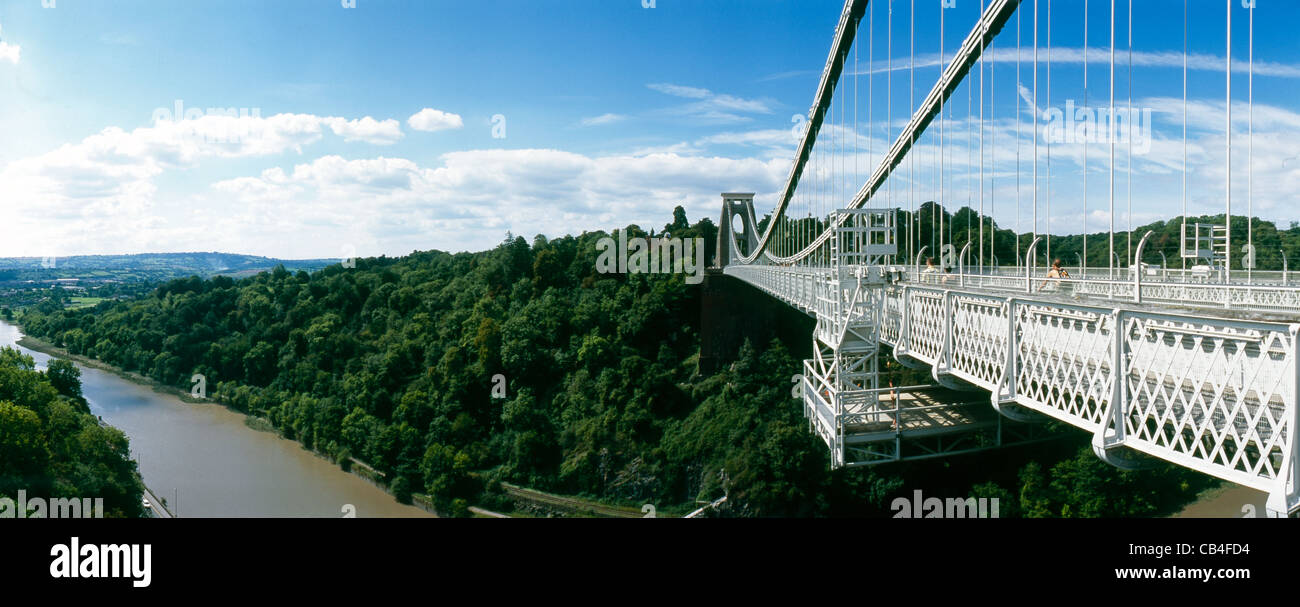 Clifton Suspension bridge Stockfoto
