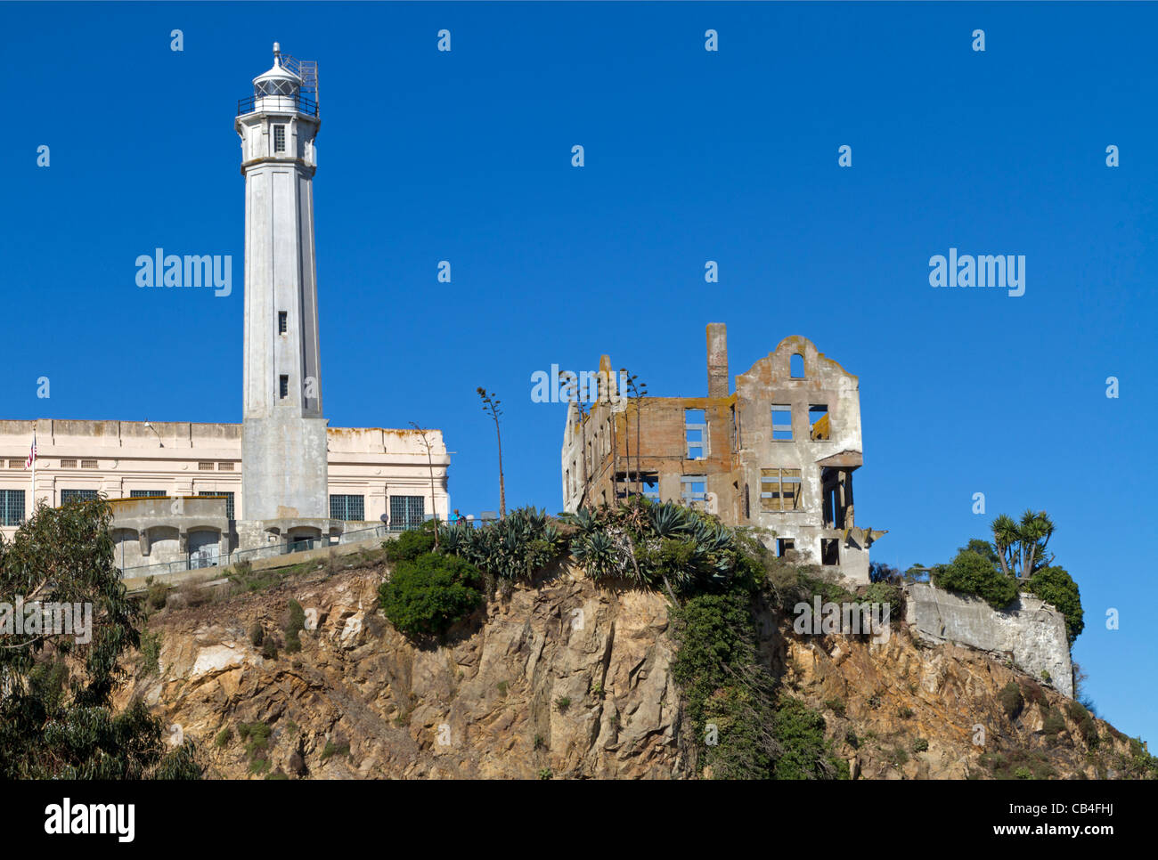 Alcatraz-Kalifornien, USA Stockfoto