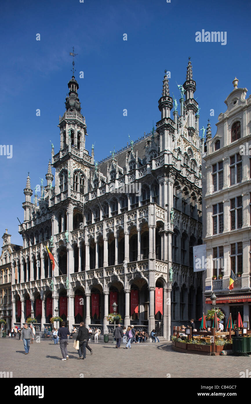Das Maison du Roi / Königs Haus / Broodhuis / Broodhuis am Grand Place / Grote Markt, Brüssel, Belgien Stockfoto