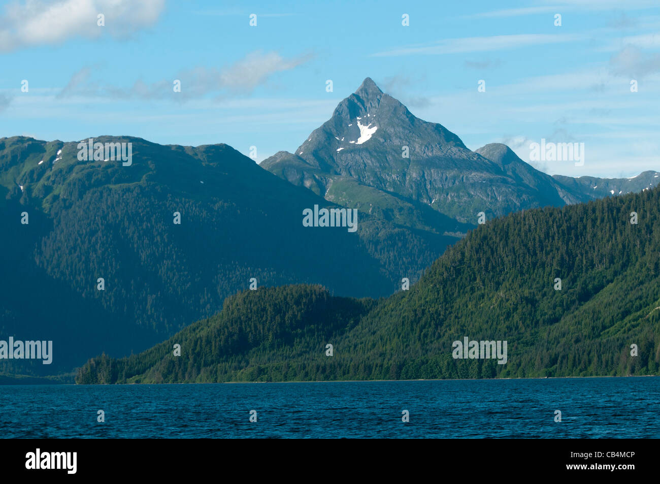 Anahootz Berg, Baranof Island, Alaska Stockfoto