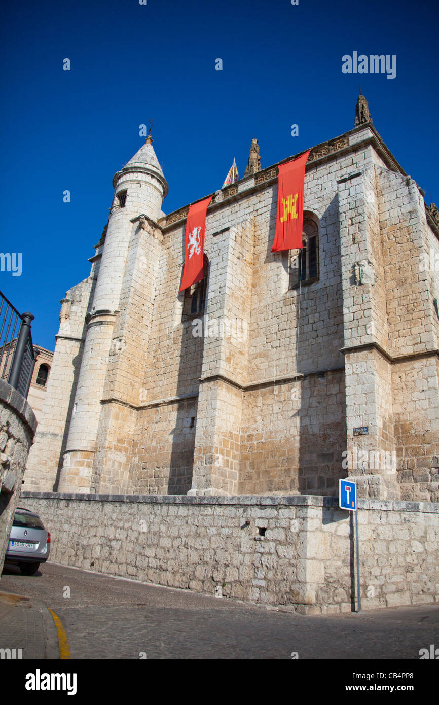 Kirche San "Antolin". Tordesillas Provinz Castilla León Spanien Königspalast Stockfoto