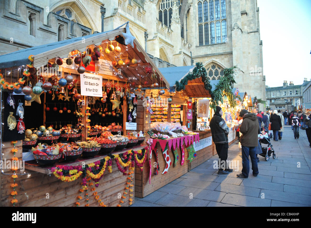 Weihnachtsmarkt Bad Stockfoto