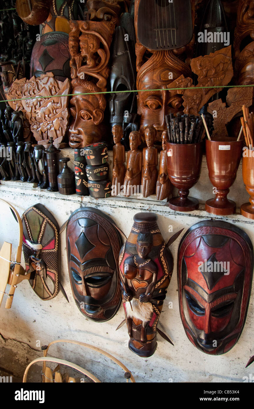 Afrika, Mosambik. Hauptstadt Maputo City, Stadt-Markthalle (aka Mercado Municipal). Stockfoto
