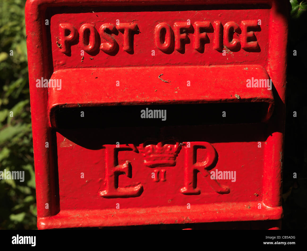 Royal Mail Postfach ER (Elizabeth Regina II) Surrey England Stockfoto