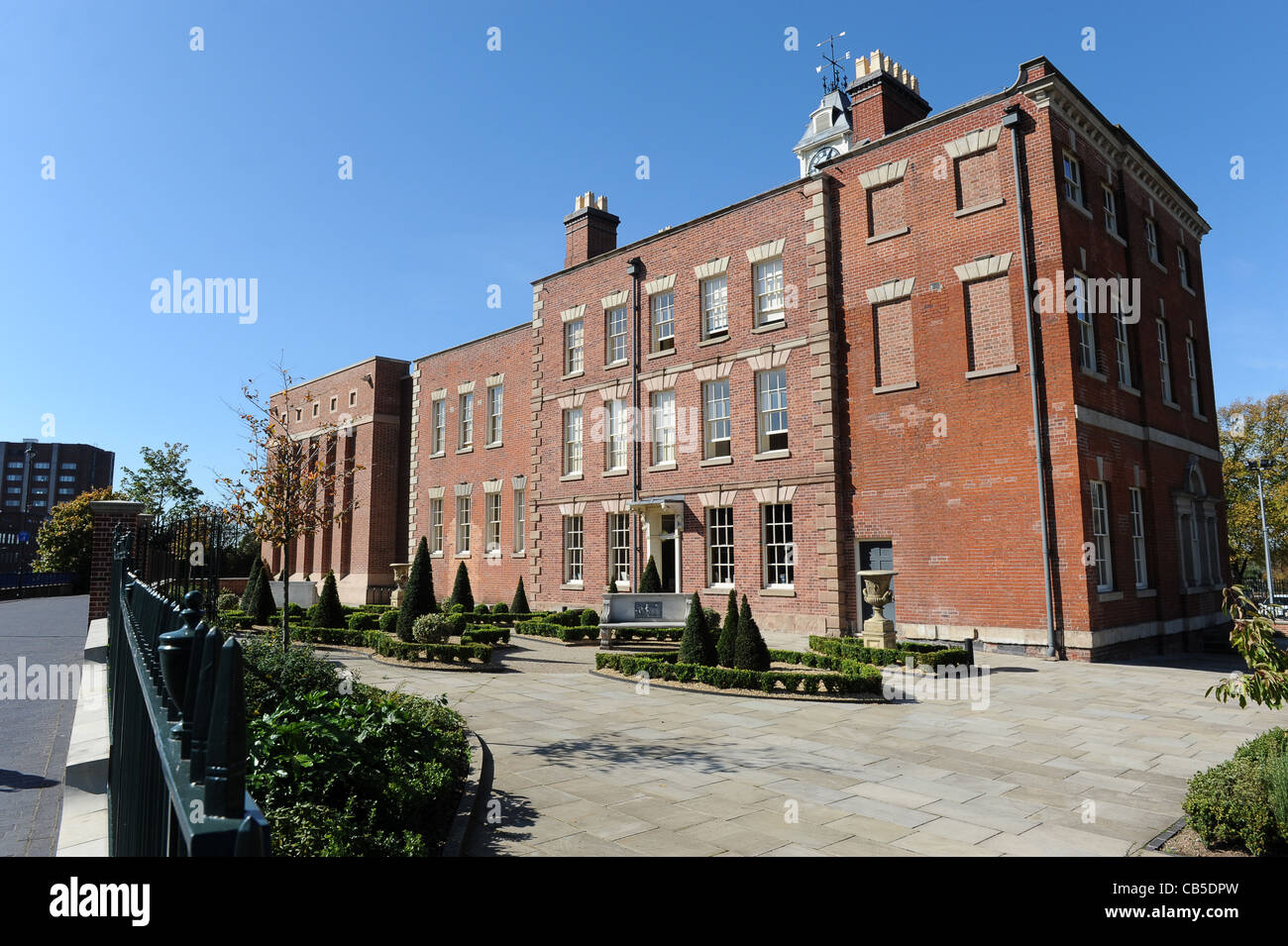 Das ehemalige Molineux Hotel beherbergt heute Wolverhampton City Archive England Uk Stockfoto