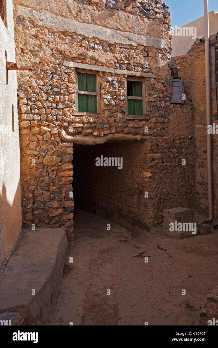 Al Jabal al Akhdar Village Stockfoto