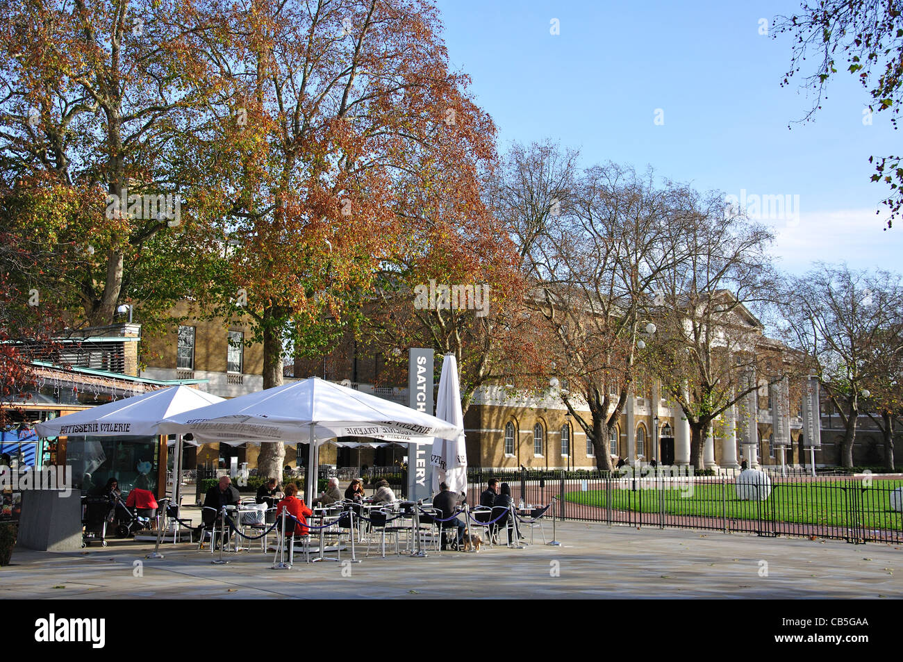 Saatchi Gallery, Kings Road, Chelsea, Royal Borough of Kensington und Chelsea, London, Greater London, England, Vereinigtes Königreich Stockfoto