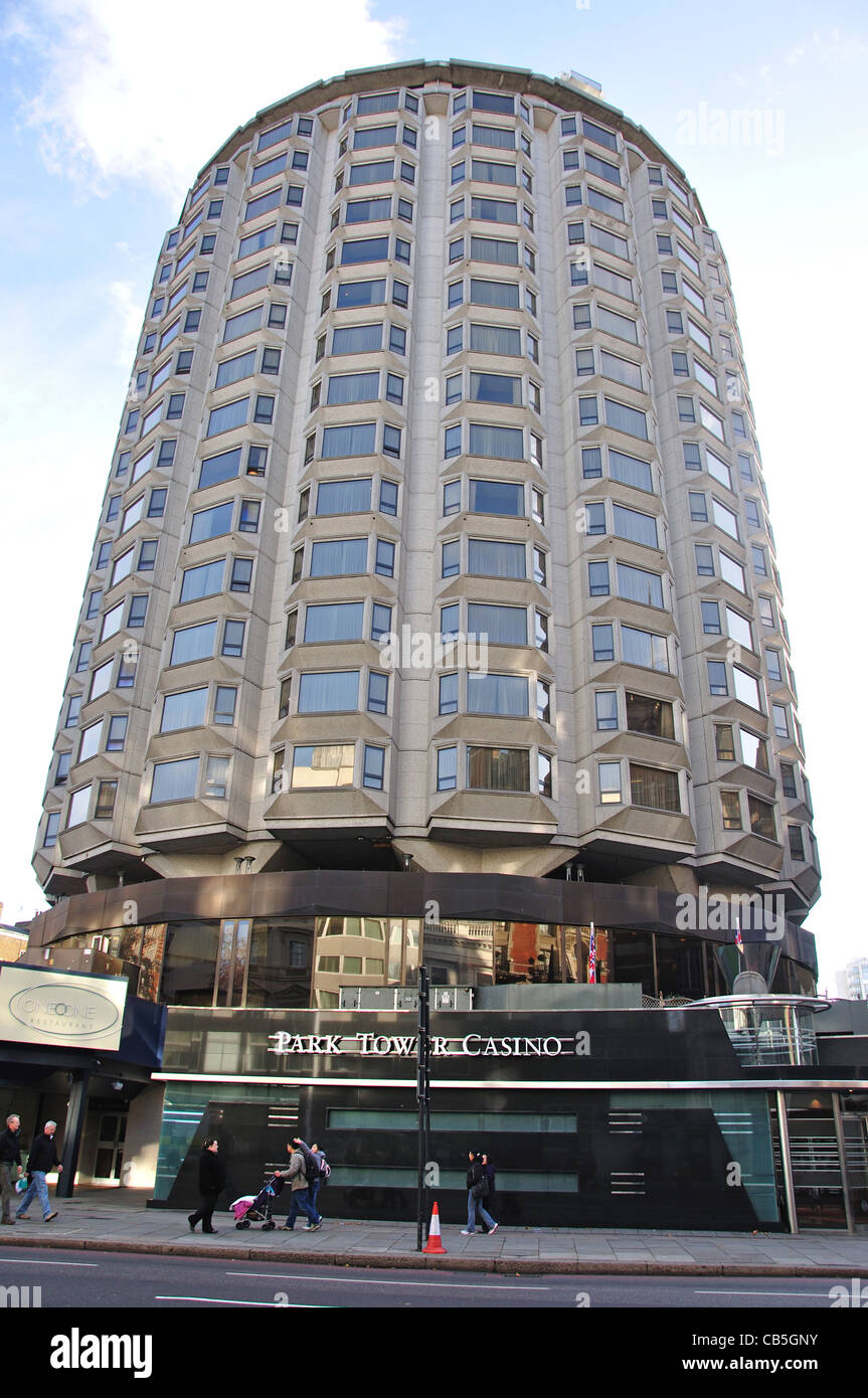 Park Tower Casino, Knightsbridge, City of Westminster, London, größere London, England, Vereinigtes Königreich Stockfoto