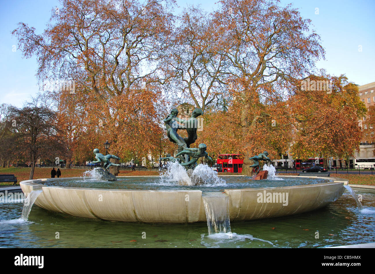 'The Joy of Life' Brunnen, Hyde Park, City of Westminster, London, Greater London, England, Vereinigtes Königreich Stockfoto