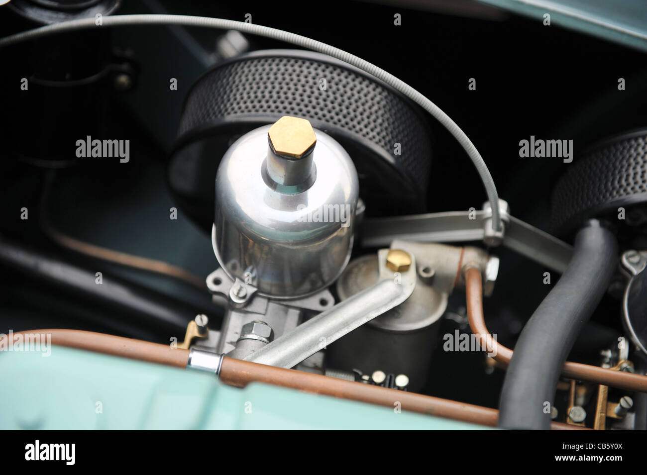 1953-Austin Healey 100-Pre-Produktion-Prototyp, der Ex Turin Motorshow Auto Stockfoto