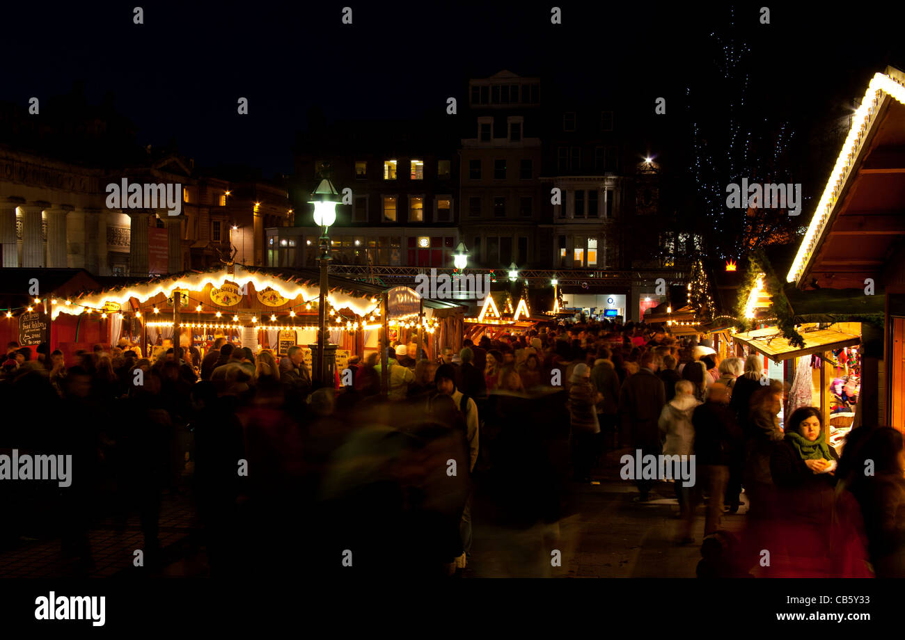 Edinburgh Weihnachten deutsche Markt, Schottland Großbritannien Europa 2011 Stockfoto
